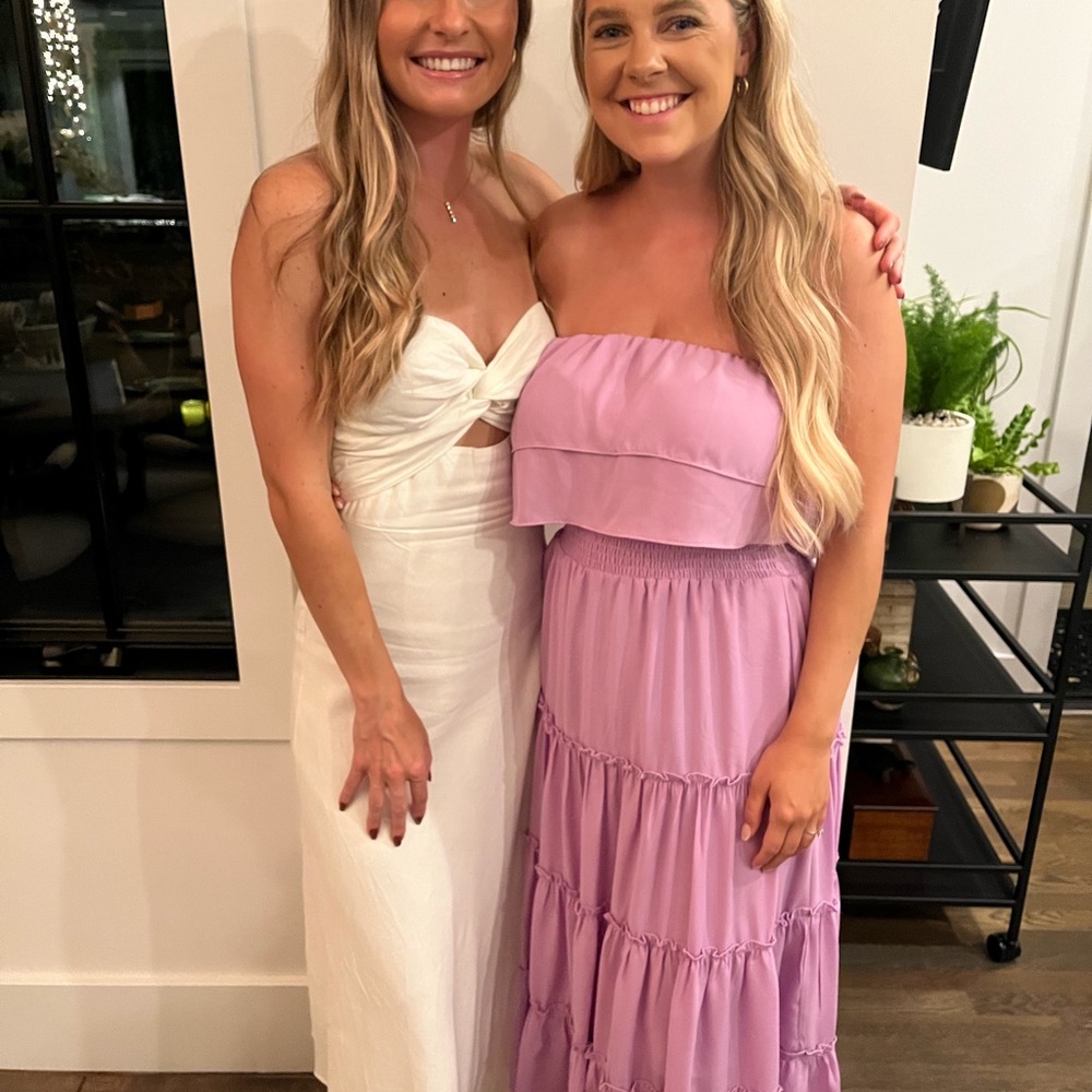 1. State Lilac Ruffle Maxi Dress - Picture 4 of 4